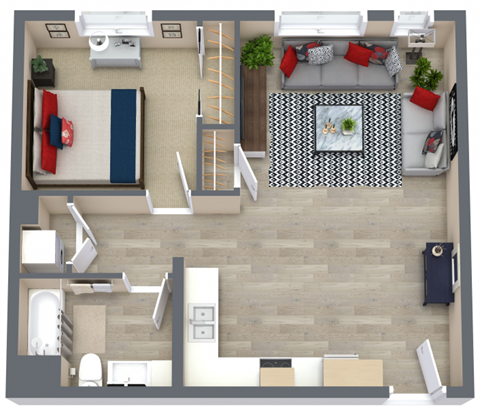 7401 Broadway 1-3 Beds Apartment, Affordable for Rent - Photo Gallery 35